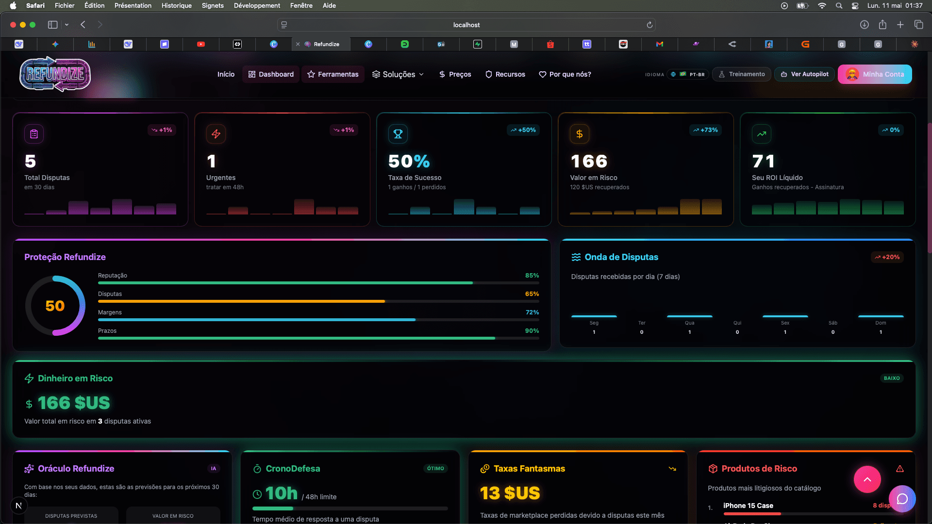 Interface Refundize