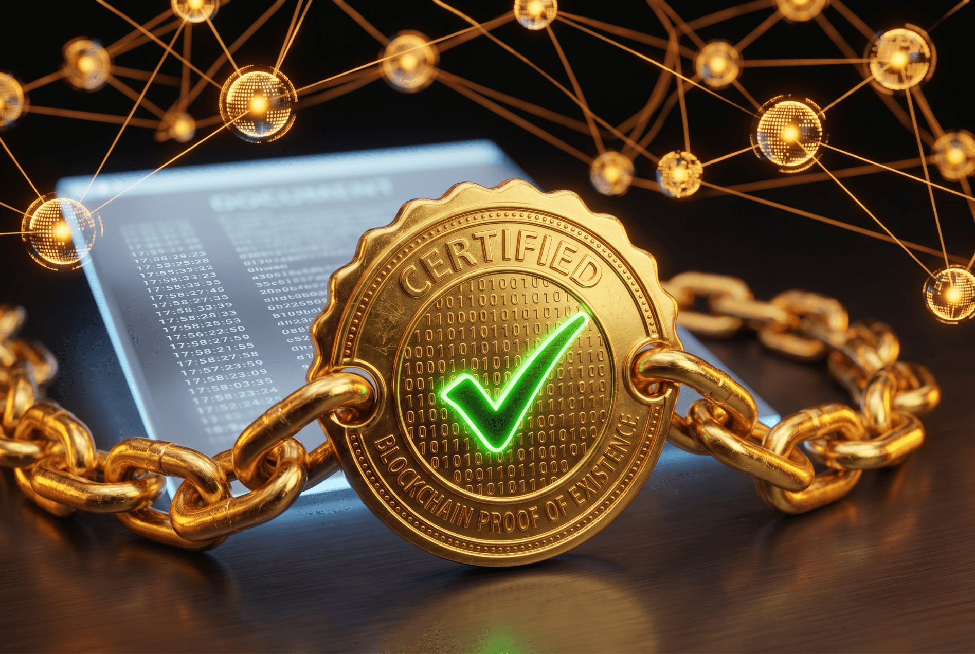 Certificat blockchain